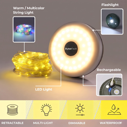 GlowMate™ 4-in-1 String Lights